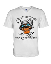 Too Weird To Live2 V-Neck T-Shirt thumbnail