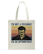 Im Not A Pessimist Tote Bag tile