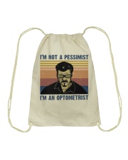 Im Not A Pessimist Drawstring Bag tile