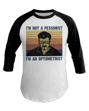 Im Not A Pessimist Baseball Tee tile