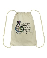We Are The Music Makers Drawstring Bag thumbnail