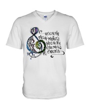 We Are The Music Makers V-Neck T-Shirt thumbnail