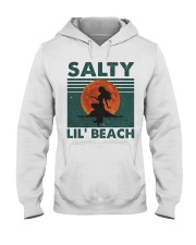 Salty Lil Beach Hooded Sweatshirt front