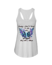 I Used To Be His Angle Ladies Flowy Tank tile