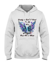 I Used To Be His Angle Hooded Sweatshirt front