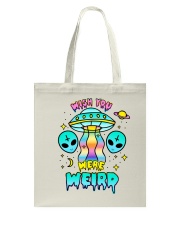 Wish You Were Weird Tote Bag thumbnail