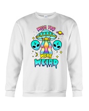 Wish You Were Weird Crewneck Sweatshirt thumbnail