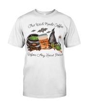This Witch Needs Coffee Classic T-Shirt tile