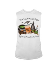 This Witch Needs Coffee Sleeveless Tee tile