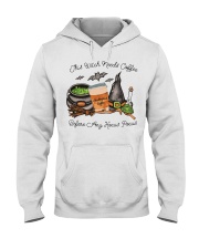 This Witch Needs Coffee Hooded Sweatshirt tile