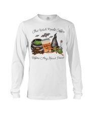 This Witch Needs Coffee Long Sleeve Tee tile