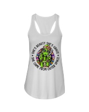 She Came From Outer Space Ladies Flowy Tank tile