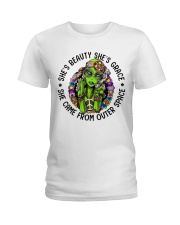 She Came From Outer Space Ladies T-Shirt tile