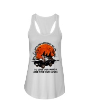 Into The Darkness We Go Ladies Flowy Tank thumbnail
