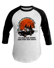 Into The Darkness We Go Baseball Tee thumbnail