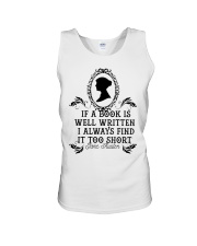 If A Book Is Well Unisex Tank thumbnail