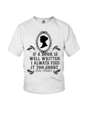 If A Book Is Well Youth T-Shirt thumbnail