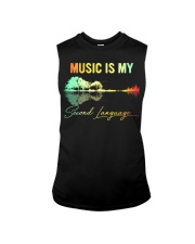 Music Is My Second Language Sleeveless Tee thumbnail