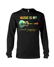 Music Is My Second Language Long Sleeve Tee thumbnail