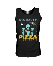 We Are Here For Pizza Unisex Tank thumbnail