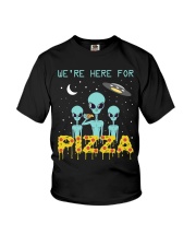 We Are Here For Pizza Youth T-Shirt thumbnail