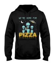 We Are Here For Pizza Hooded Sweatshirt thumbnail