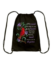 You Are At Peace Drawstring Bag thumbnail