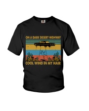 On A Dark Desert Highway Youth T-Shirt thumbnail