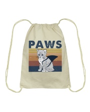 Paws Cat Drawstring Bag thumbnail