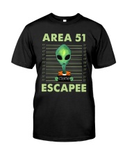 Area 51 Escapee Classic T-Shirt front