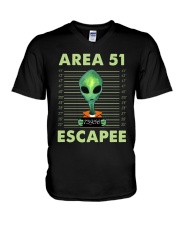 Area 51 Escapee V-Neck T-Shirt thumbnail