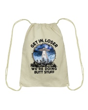 Get In Loser Drawstring Bag thumbnail