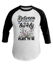 Between The Pages Of A Book Baseball Tee thumbnail