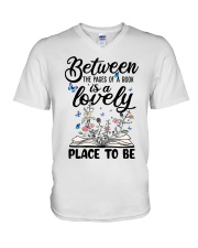 Between The Pages Of A Book V-Neck T-Shirt thumbnail