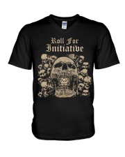 Roll For Initiative V-Neck T-Shirt thumbnail