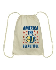 America The Beeautiful Drawstring Bag thumbnail
