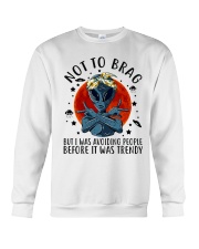 Not To Brag Crewneck Sweatshirt thumbnail