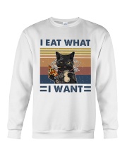 I Eat What I Want Crewneck Sweatshirt thumbnail