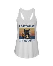 I Eat What I Want Ladies Flowy Tank thumbnail