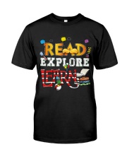 Read Explore Classic T-Shirt front