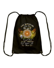 You Taught Me In Life Mom Drawstring Bag tile