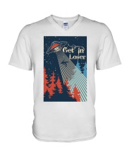 Get In Loser V-Neck T-Shirt tile