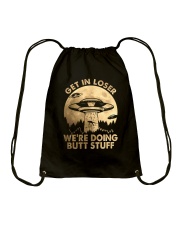 Get In Loser Drawstring Bag thumbnail
