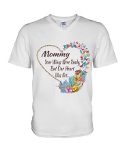 Mommy Your Wings Were Ready V-Neck T-Shirt thumbnail