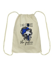 I Do The Police Drawstring Bag thumbnail