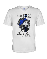 I Do The Police V-Neck T-Shirt thumbnail