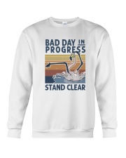 Bad Day In Progress Crewneck Sweatshirt tile