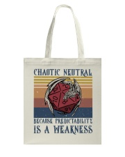 Chaotic Neutral Tote Bag thumbnail