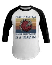 Chaotic Neutral Baseball Tee thumbnail