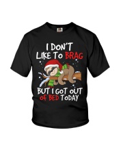 I Dont Like To Brag Youth T-Shirt thumbnail